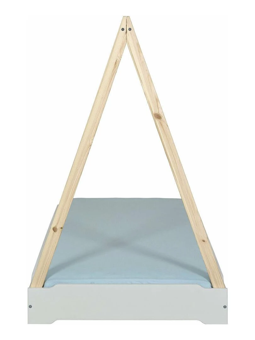 Lit empilable cabane Jelly   AKITEN RETAIL   Gris