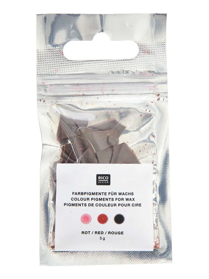 Colorant pour bougie rouge 5 g Rouge