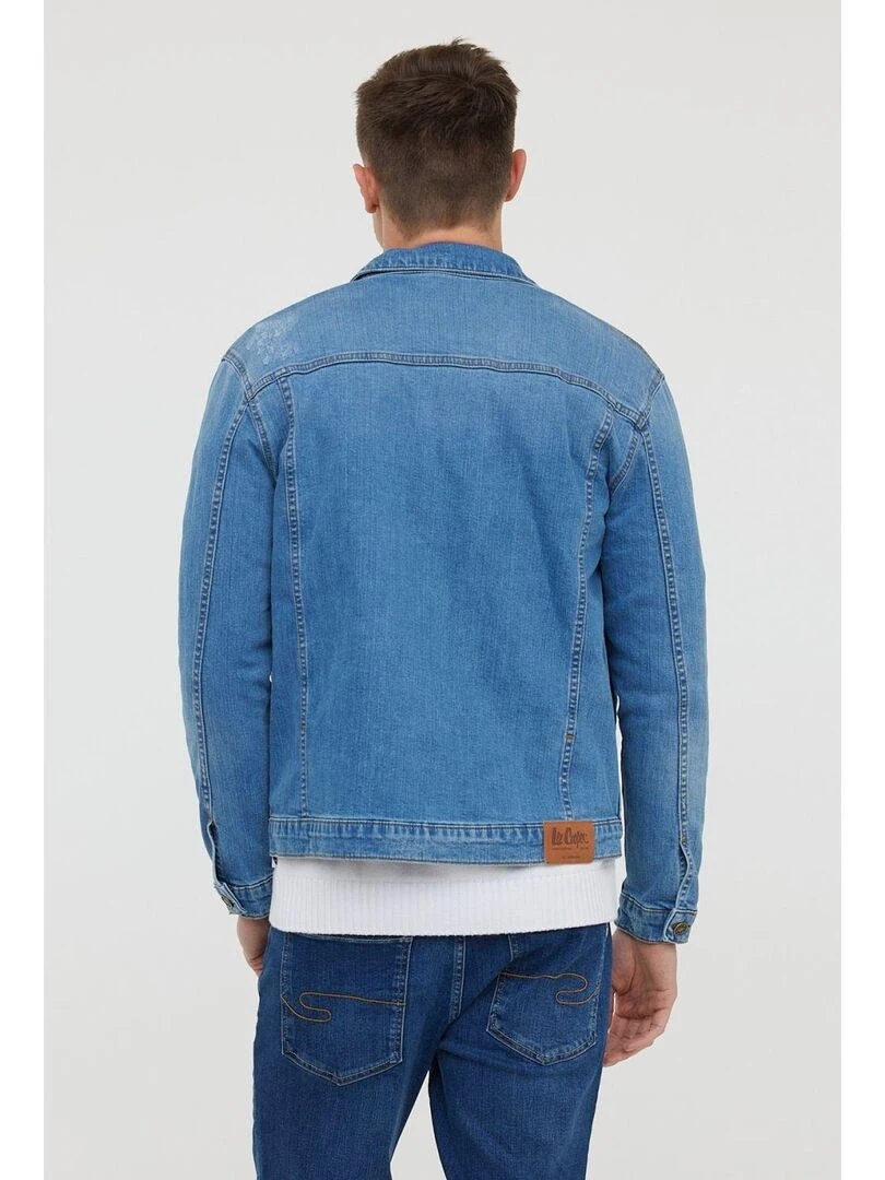 Lee Cooper   Veste manches longues coton regular FASTIC   Bleu