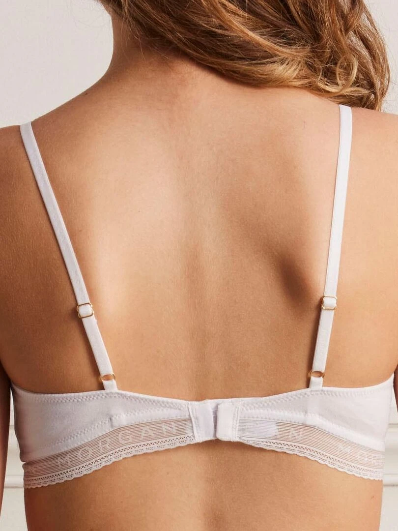 Soutien gorge coques souples EVA   Morgan Junior   Blanc