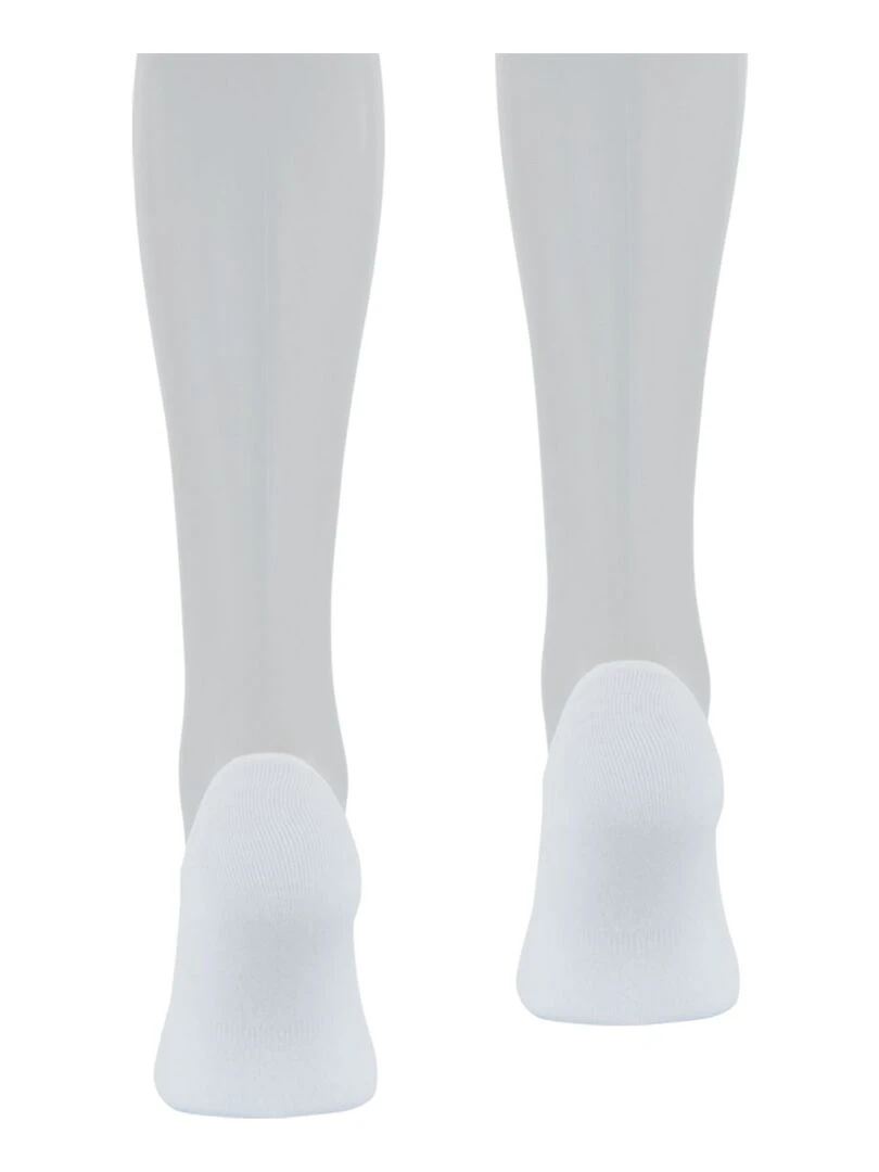 LOT DE 2 PAIRES DE CHAUSSETTES INVISIBLES WILSON BLANC   Blanc