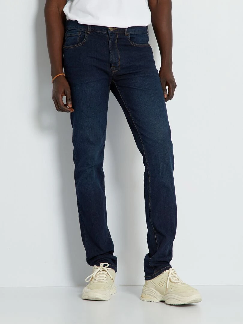Jean slim stretch L34 Bleu foncé