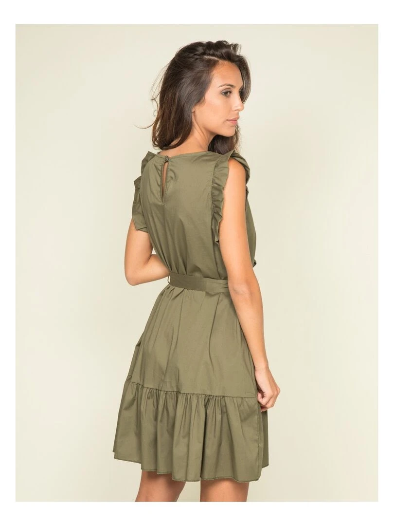 Robe courte ICTUS Kaki