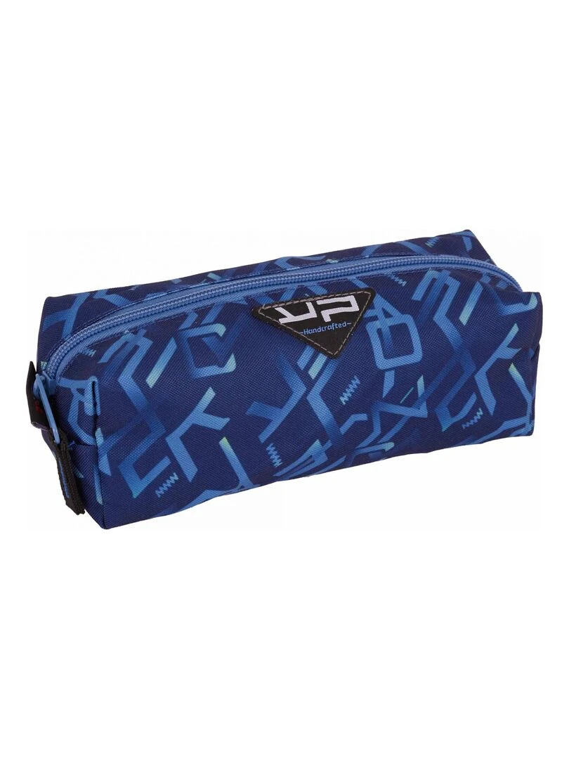 BODYPACK Trousse rectangle recyclée Typo Bleu
