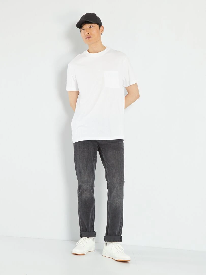 Jean regular L34 Noir gris