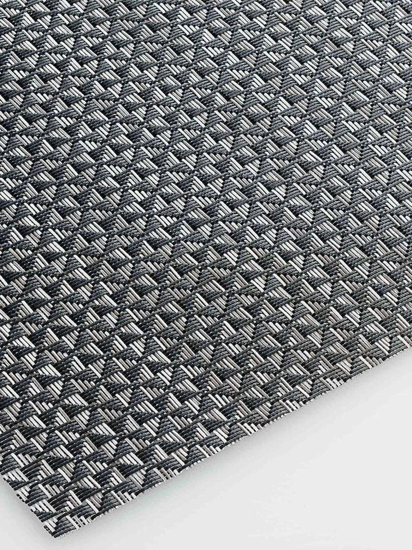 Lot de 4 sets de table Marbling noir Noir Noir