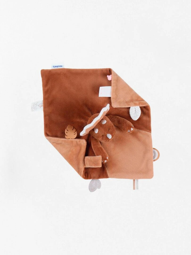 Doudou Ops en Veloudoux  cannelle   Noukie's   Marron
