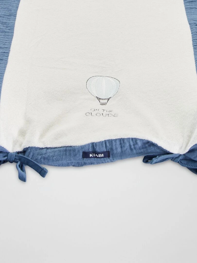 Housse de matelas à langer Bleu