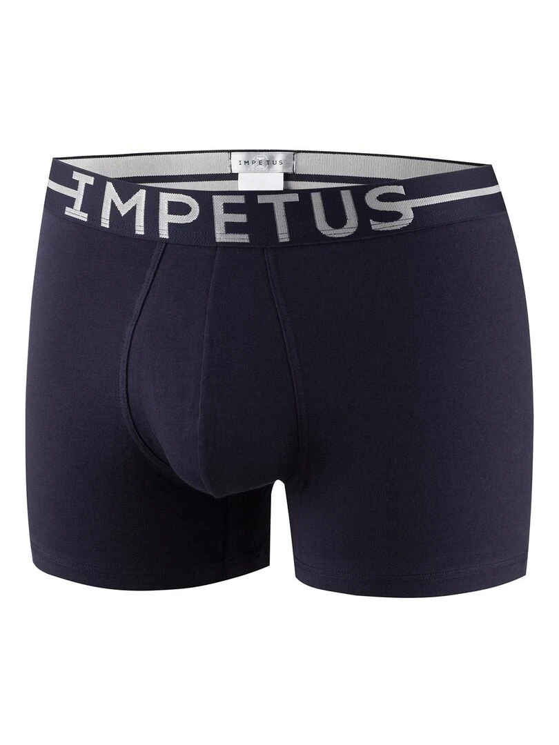 Boxer coton stretch Essentials   Bleu