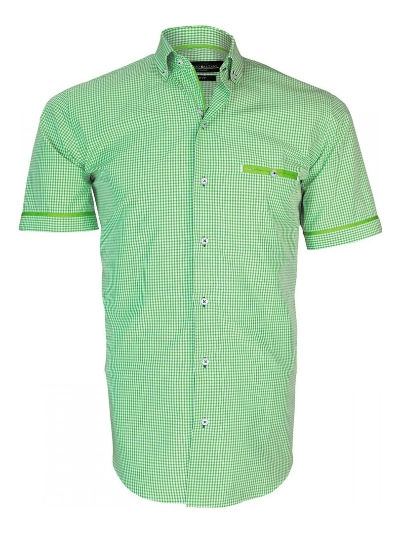 Chemisette vichy PIASTRELLA Vert