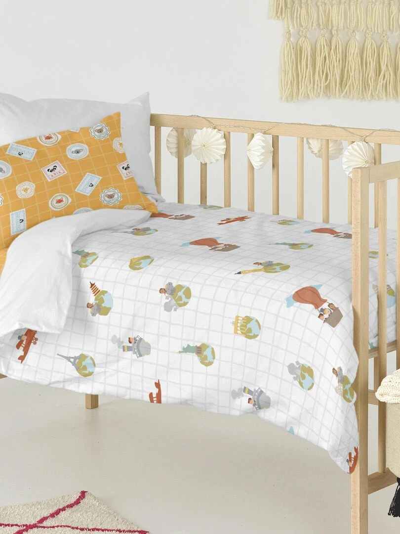 Couverture en 100% pure laine vierge 500g/m²   Beige foncé