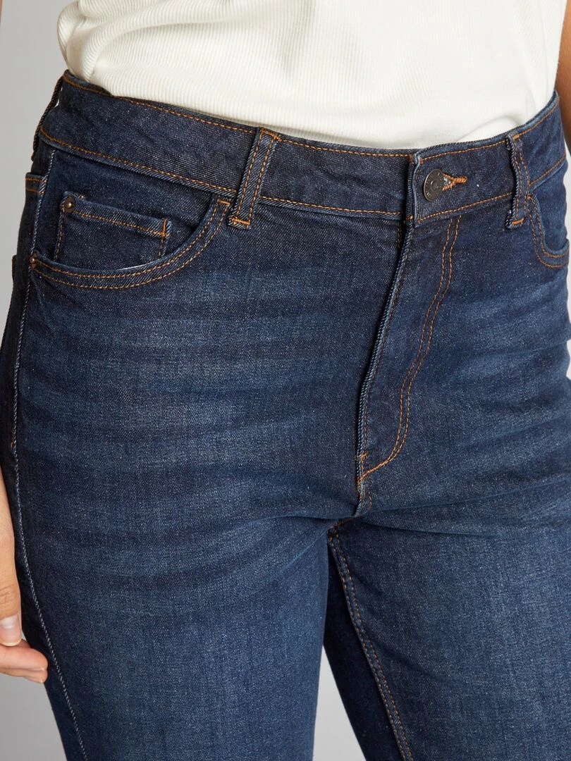 Pantalon slim en denim   L30   Brut