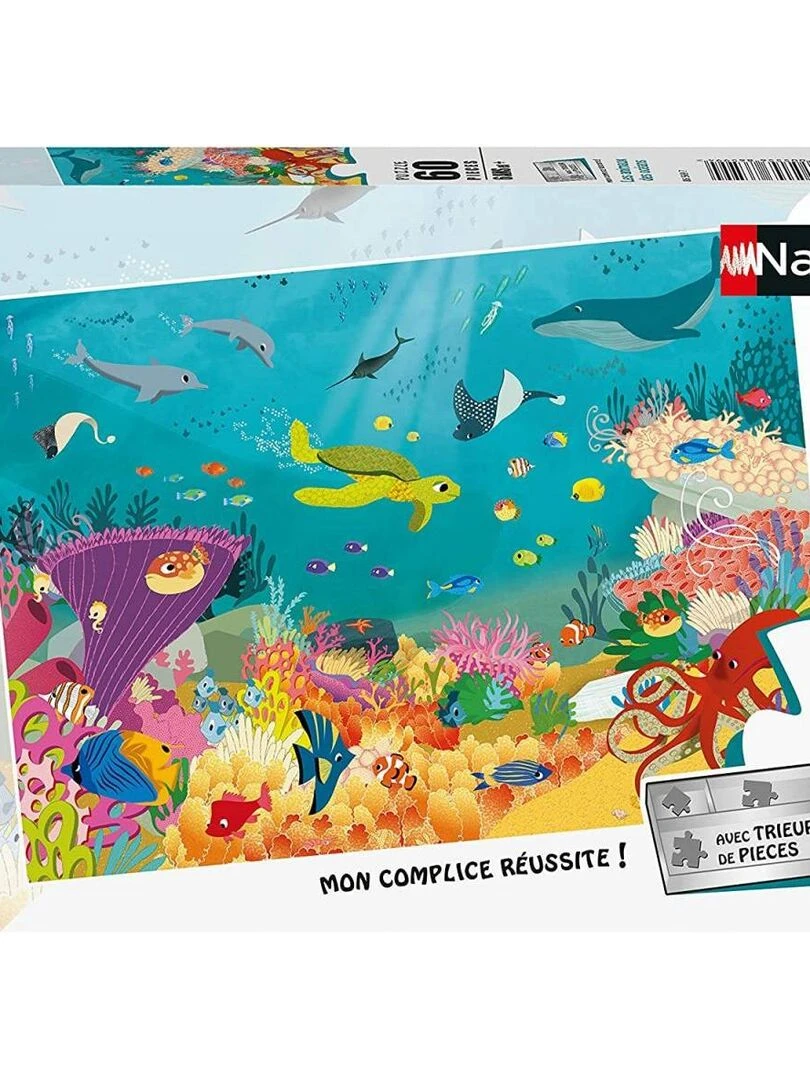 Puzzle 60P les animaux des oceans N/A