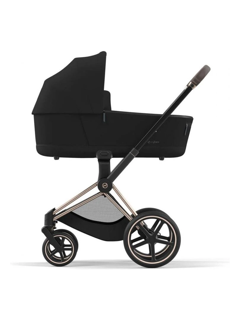 Poussette PRIAM 4 châssis Rose Gold nacelle Stardust Black Plus (Tissu Premium) N/A