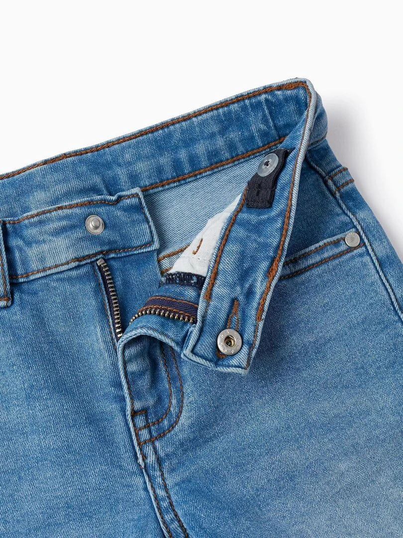 Short en Jean pour Garçon  CUBA   Bleu clair