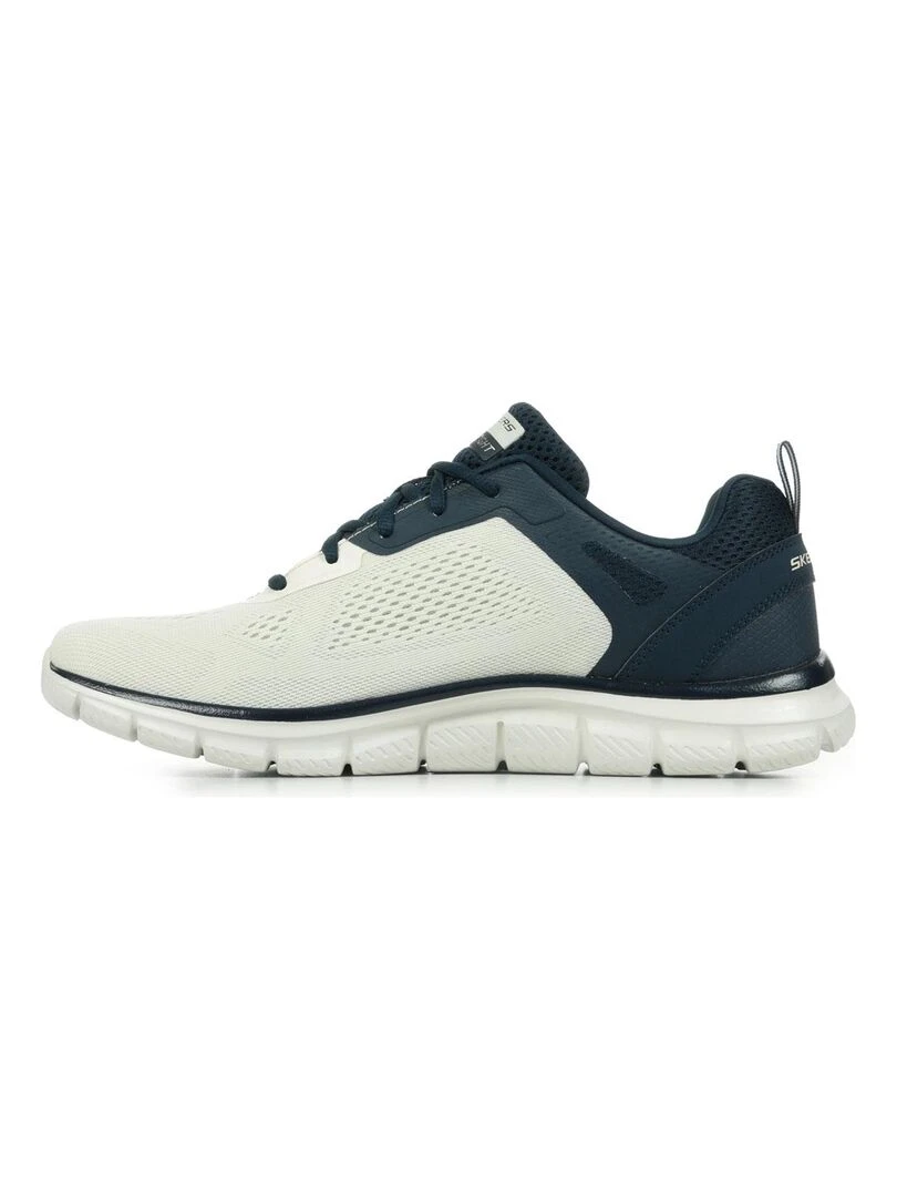 Baskets Skechers Track Broader   Blanc
