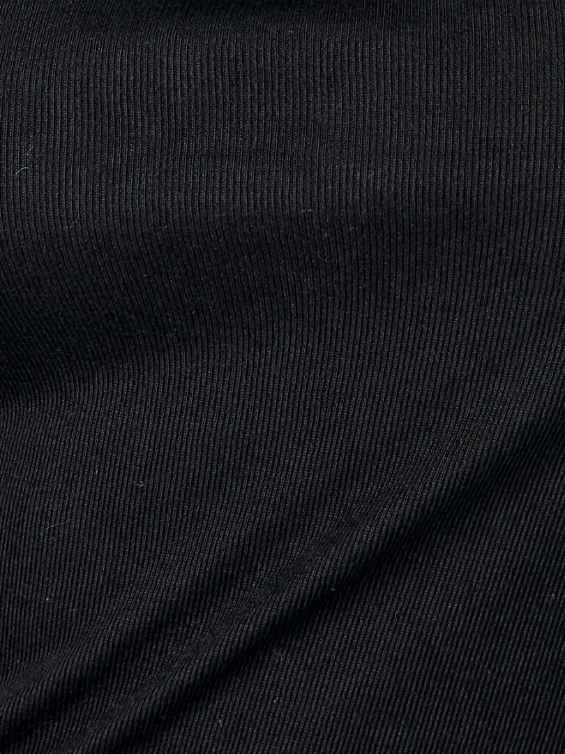 T shirt manches courtes Douceur soyeuse Thermolactyl   Damart   Noir