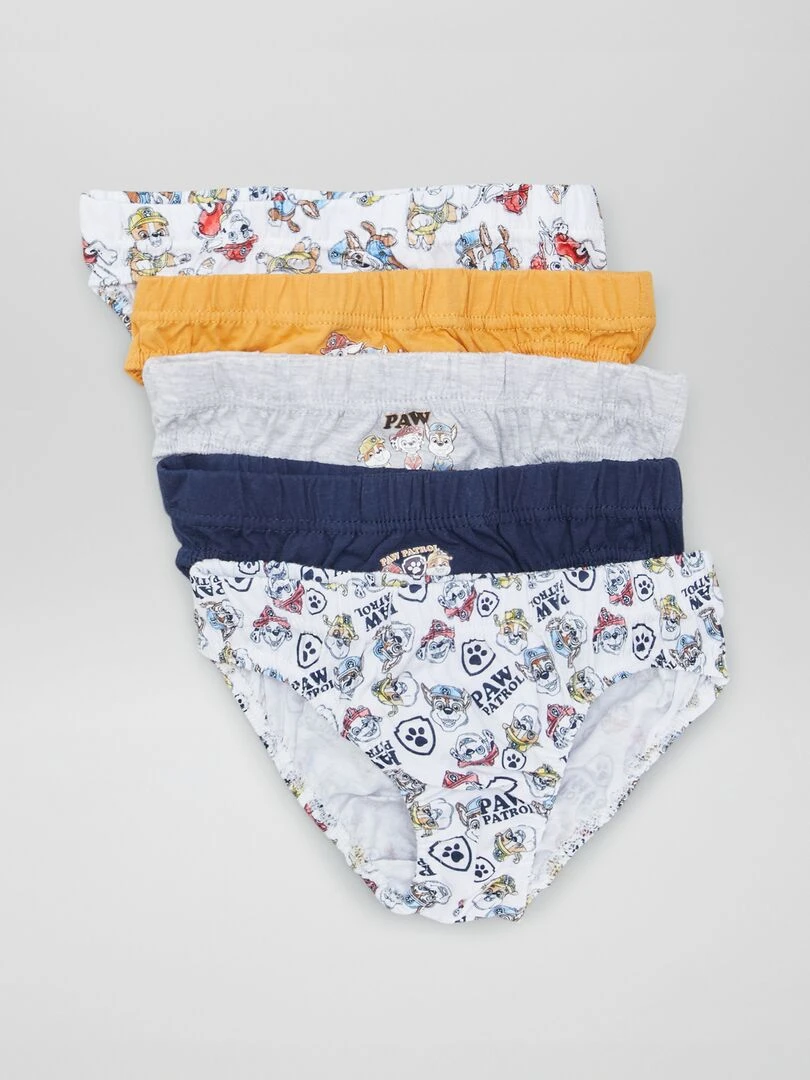 Lot de 5 slips 'Pat' Patrouille' Pat Patrouille
