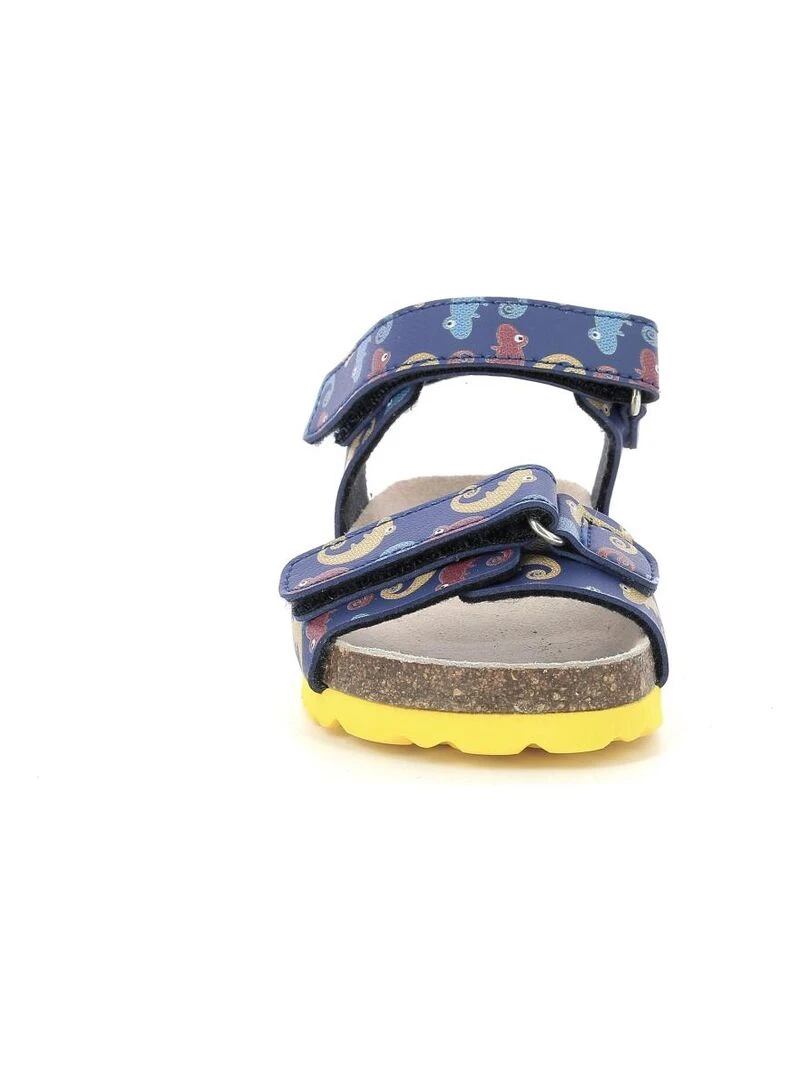 Sandales Synthetique Kourtis   Bleu marine