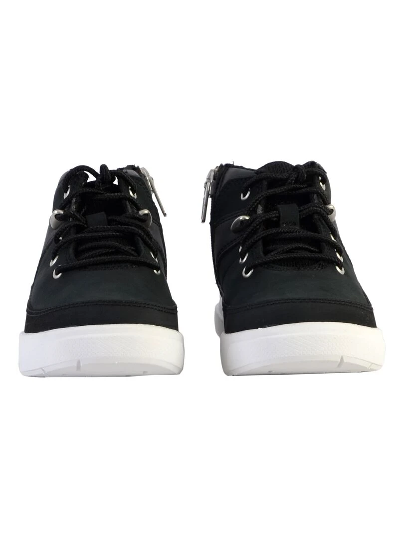 Basket Cuir Timberland Juniors Seneca Bay Mid Hiker   Noir