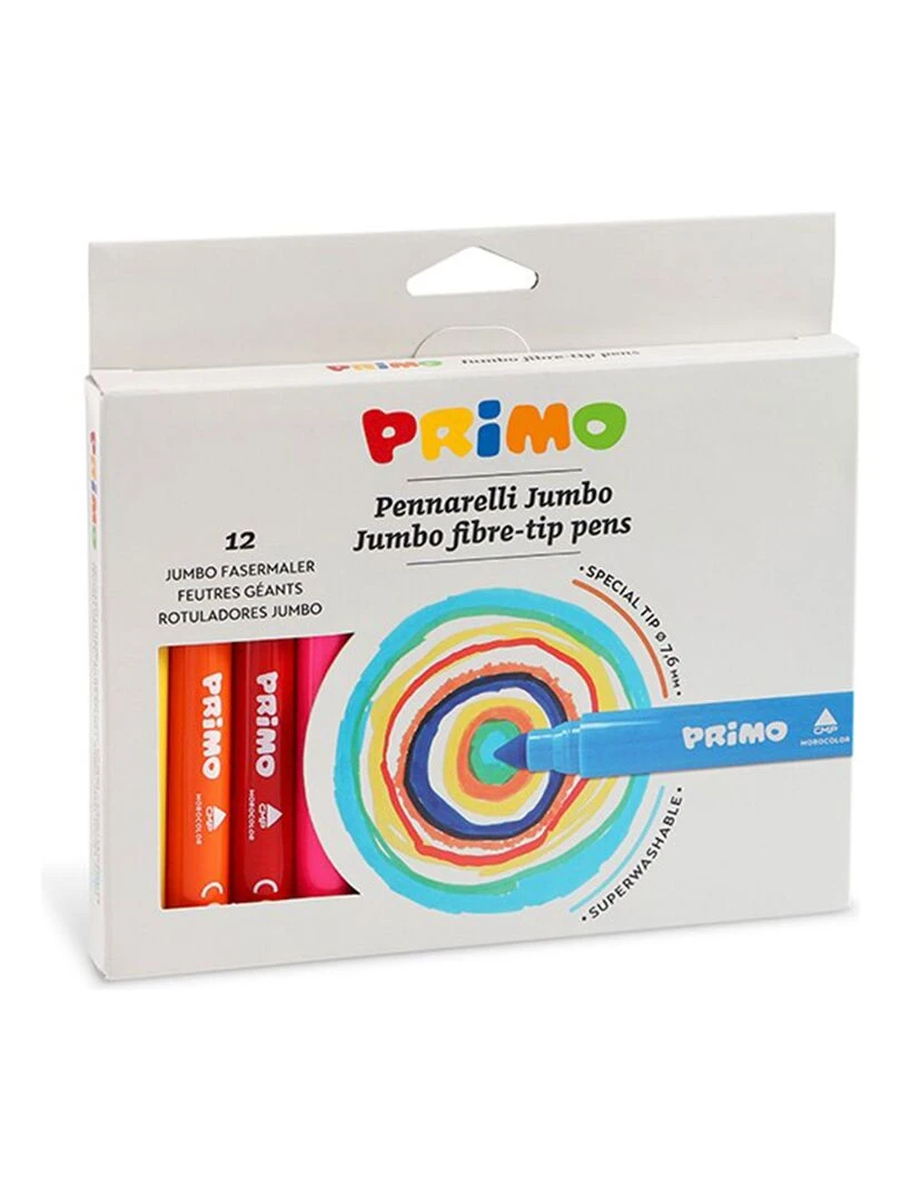 12 gros feutres "jumbo" N/A