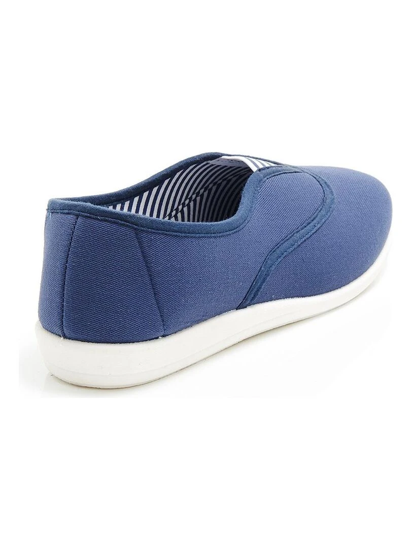 Ballerines en toile   Damart   Bleu marine