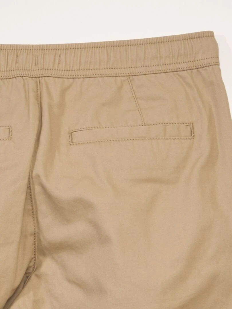 Pantalon chino en coton   Beige
