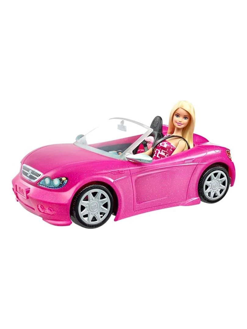 BARBIE et sa voiture cabriolet N/A