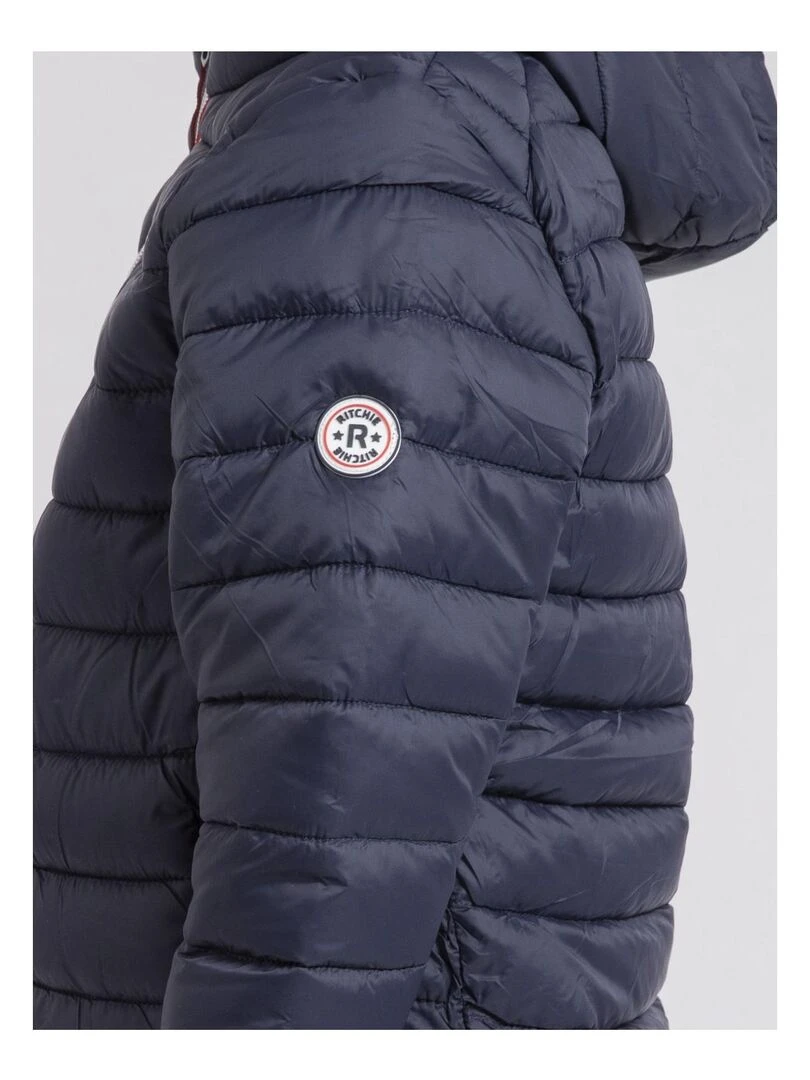 Doudoune légère capuche ZILLING J   Bleu marine
