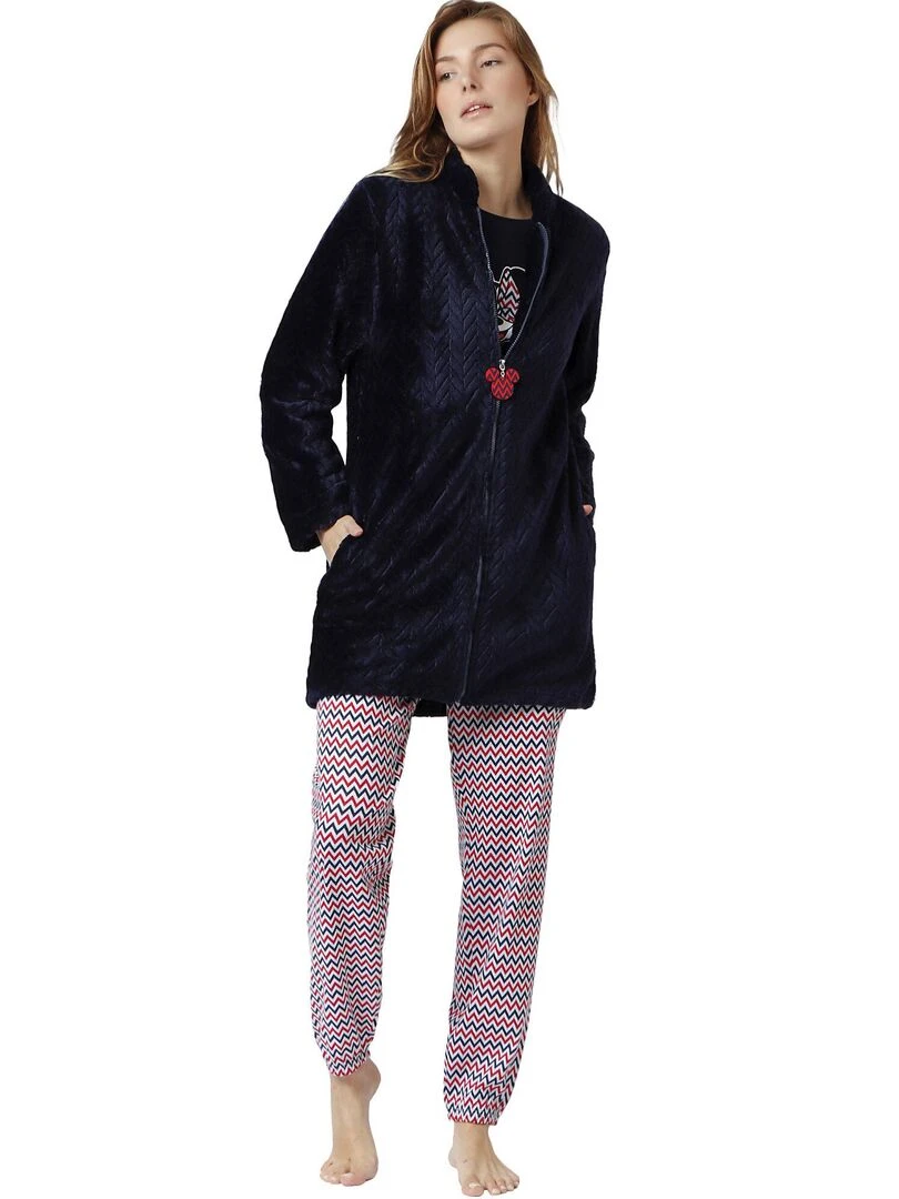 Veste d'intérieur Zigzag Minnie Disney   Bleu marine
