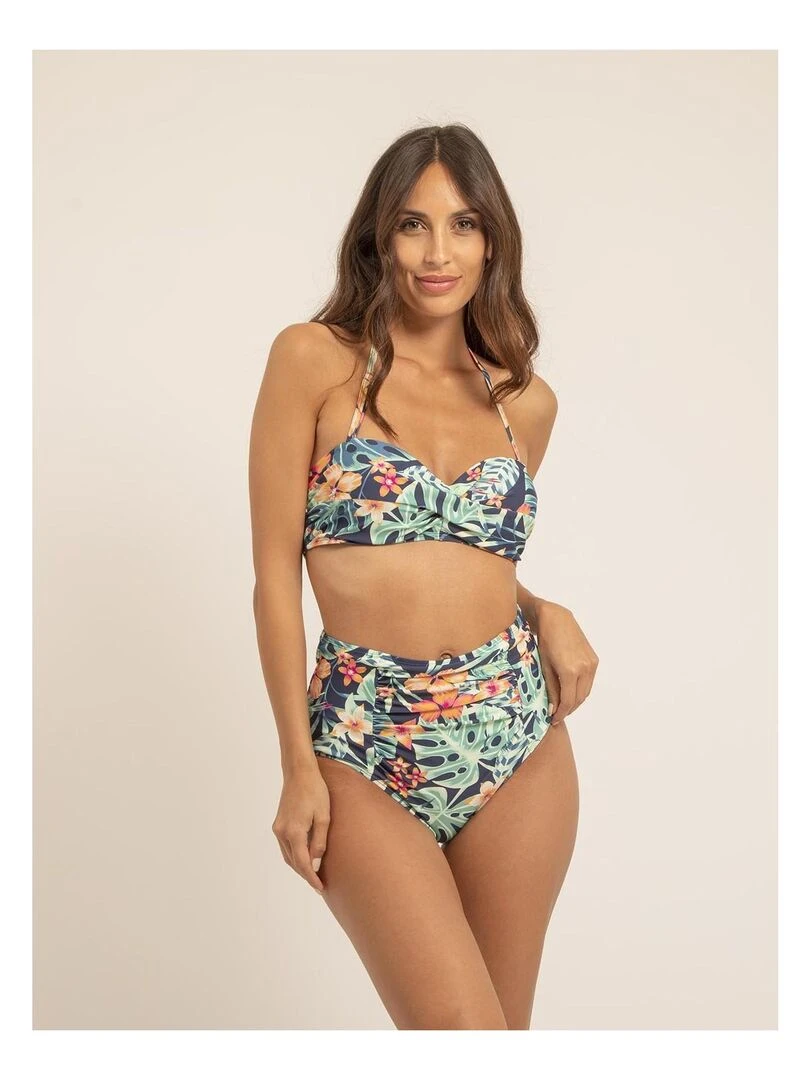 Maillot 2 pièces GLORIA   Bleu marine
