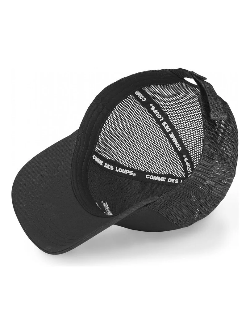 Casquette avec filet uni Class Comme Des Loups   Noir