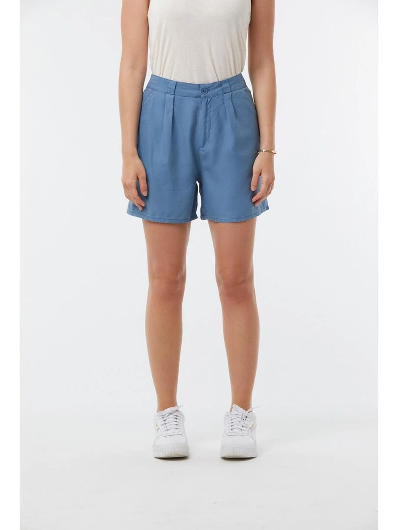 Lee Cooper Short lyocell NALIA Gris Bleu