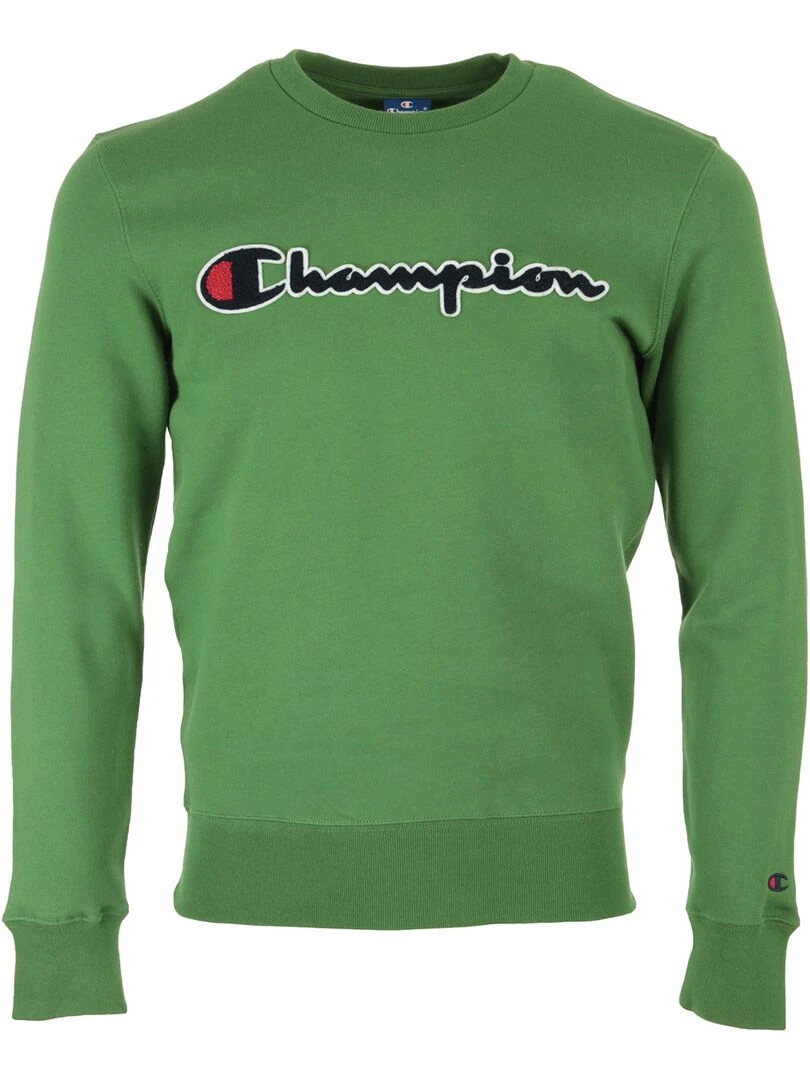 Champion Crewneck Sweatshirt Vert