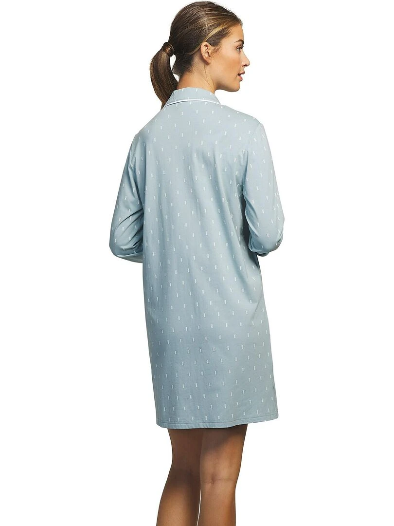 Chemise de nuit manches longues Algodon Vert