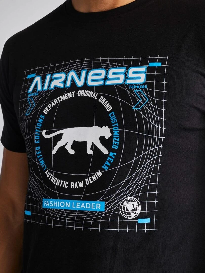 TEE SHIRT DATA Airness   Blanc