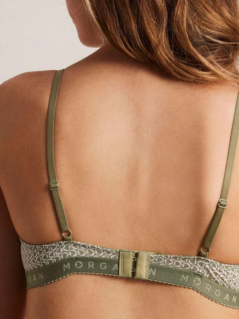 Soutien gorge coques souples GABY   Morgan Junior   Vert