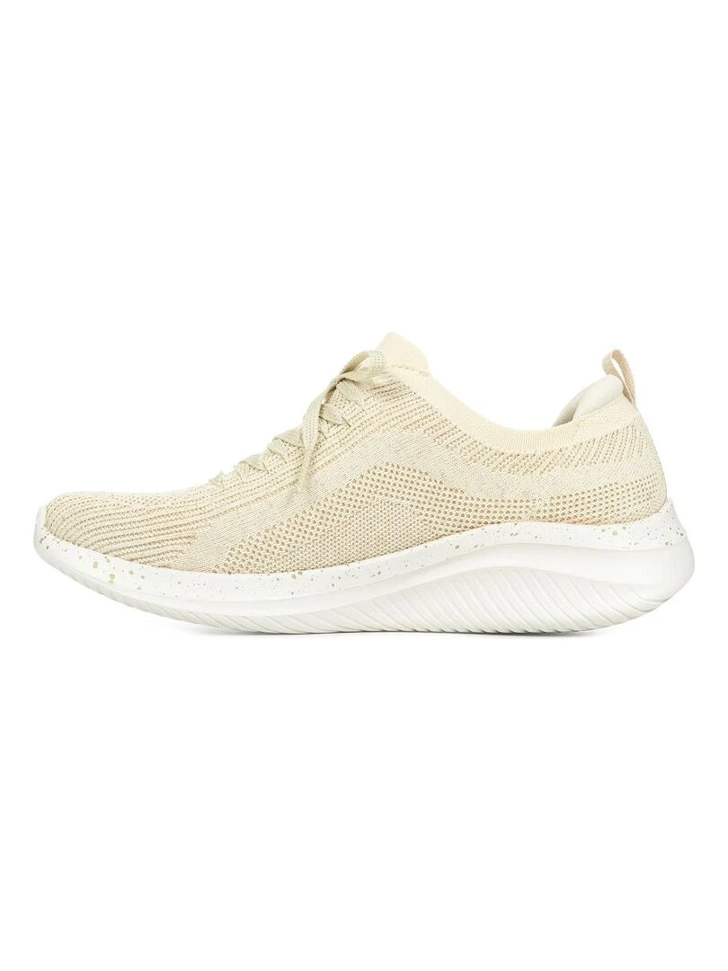 Baskets Skechers Ultra Flex 3.0 Let's Dance   Beige