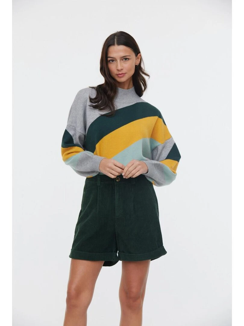 Lee Cooper   Short coton regular NOLY   Vert