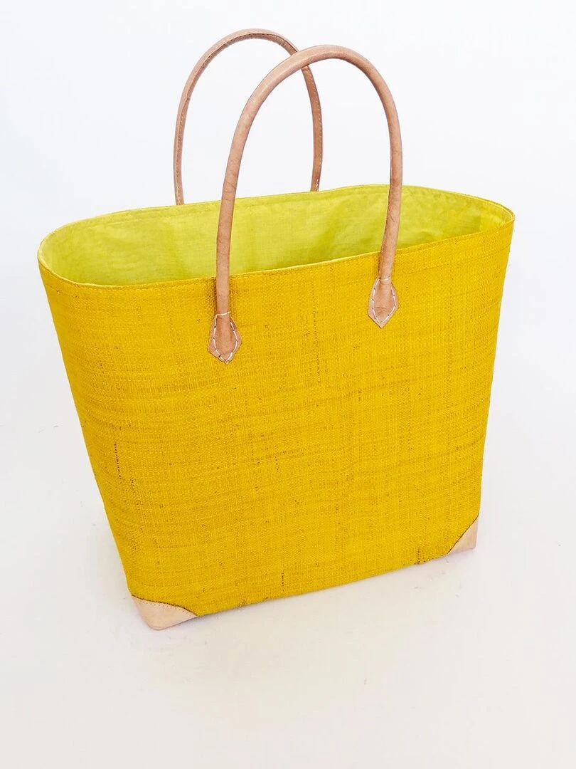 Panier Tamatave GM Safran Jaune