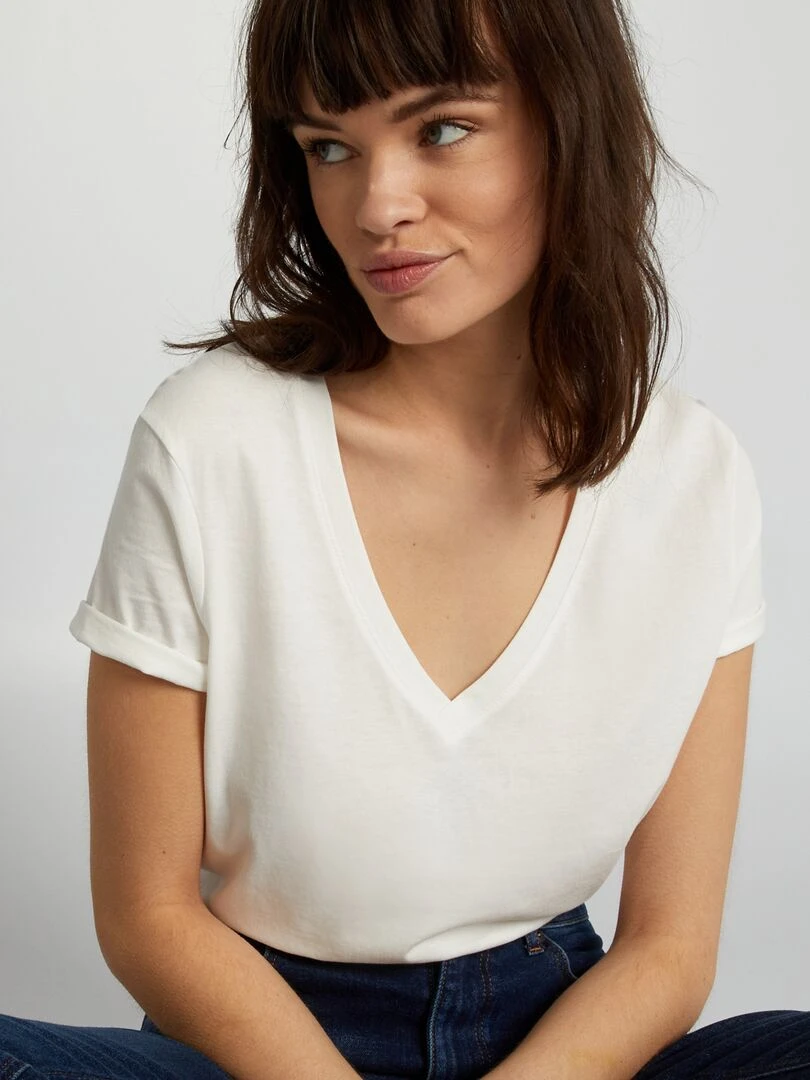 T shirt basique blanc