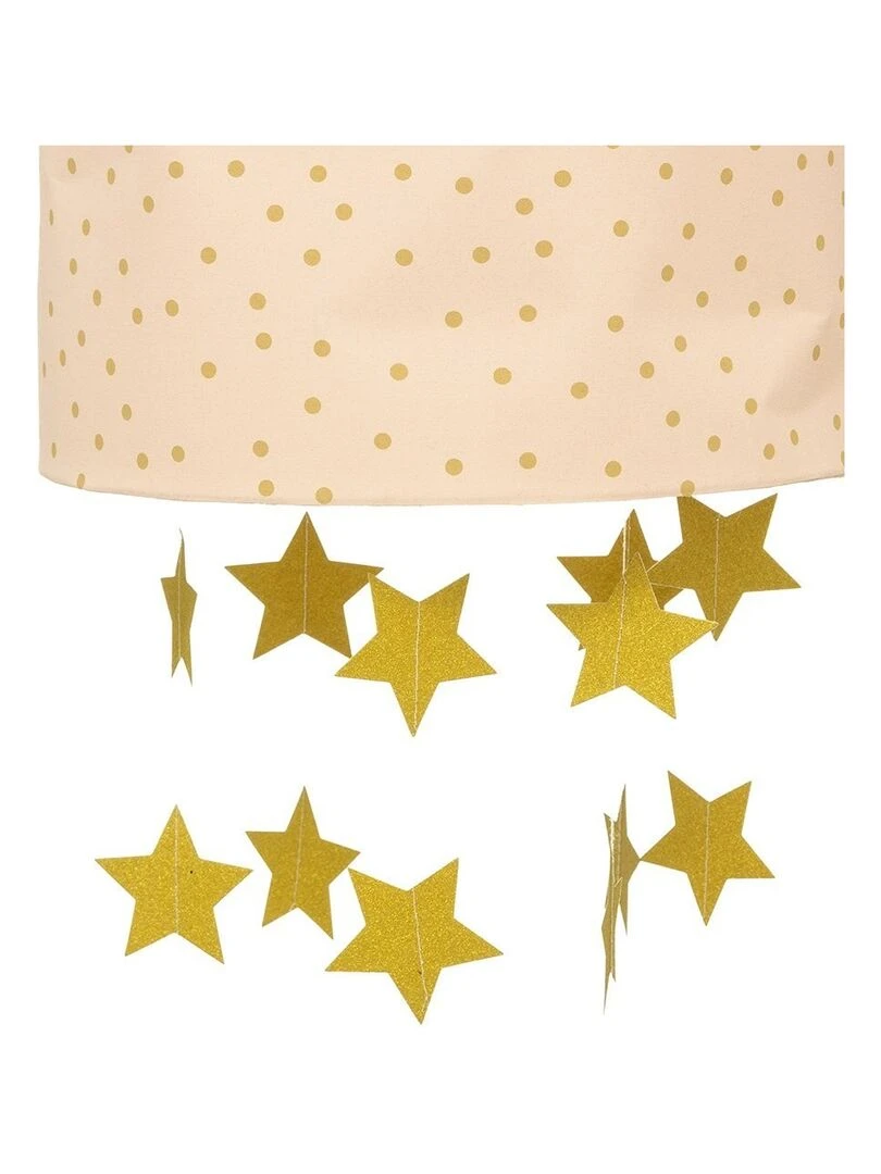 Suspension enfant rose et doré   Rose