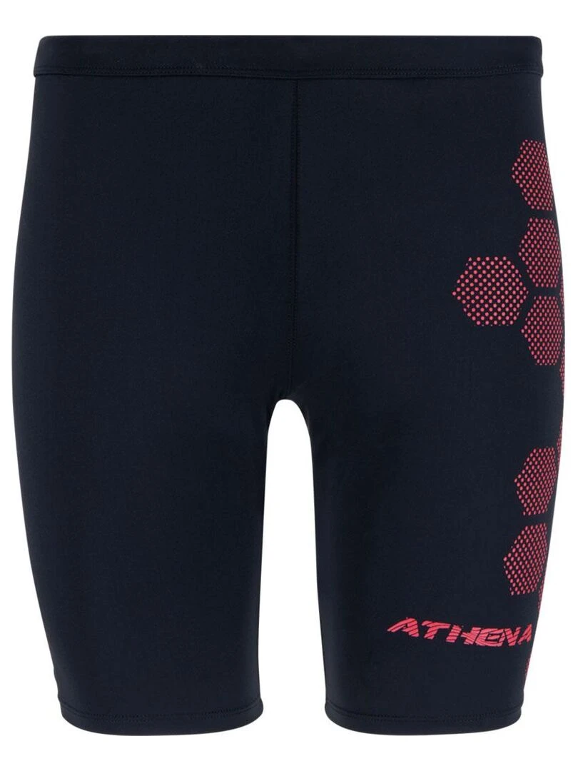 Jammer de bain homme Sport serigraphie Noir