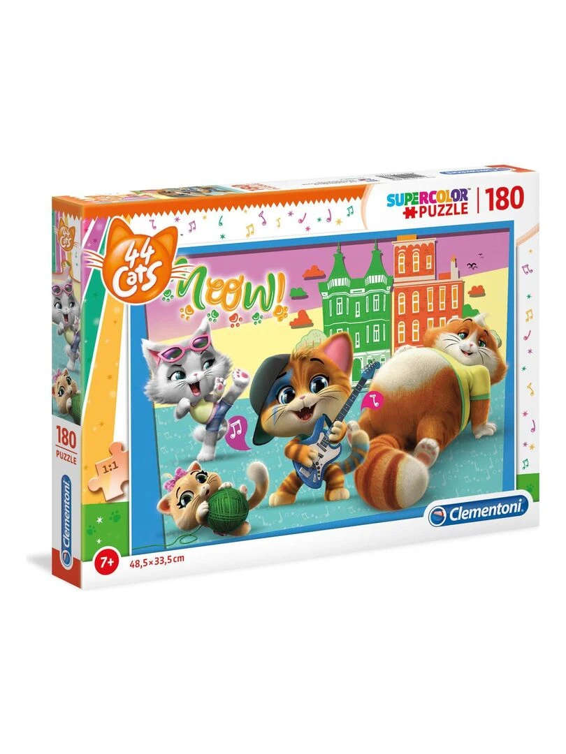 Puzzle 180 pièces : 44 Chats N/A