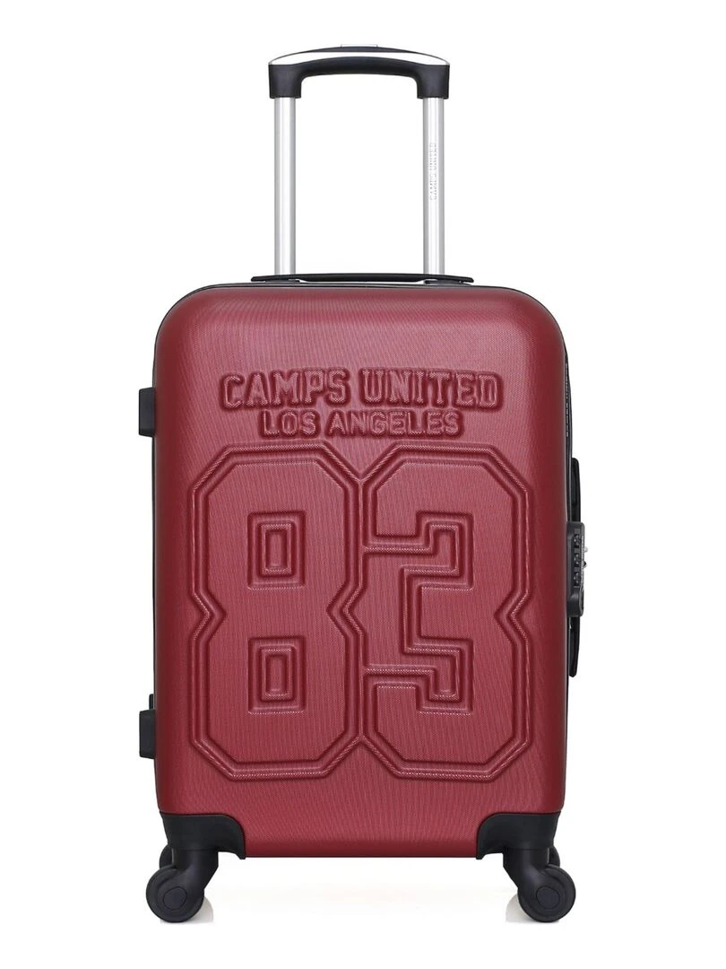 CAMPS UNITED VALISE CABINE ABS BERKELEY 4 ROUES 55 CM Bordeaux