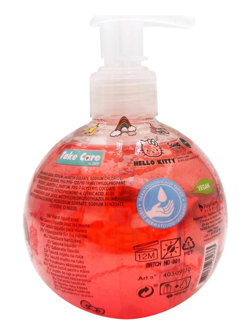Hello Kitty Savon Liquide Mains 250 ml Lot de 2 Pièces N/A