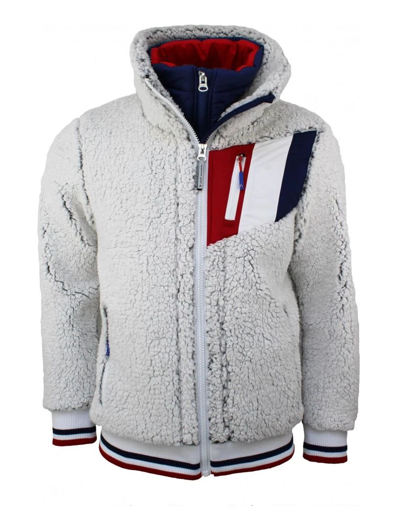 Polaire homme CORNEILLE PEAK MOUNTAIN Blanc