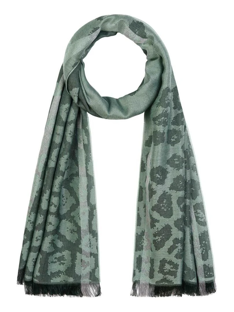 Echarpe légère Savia   Fabriqué en France   Vert