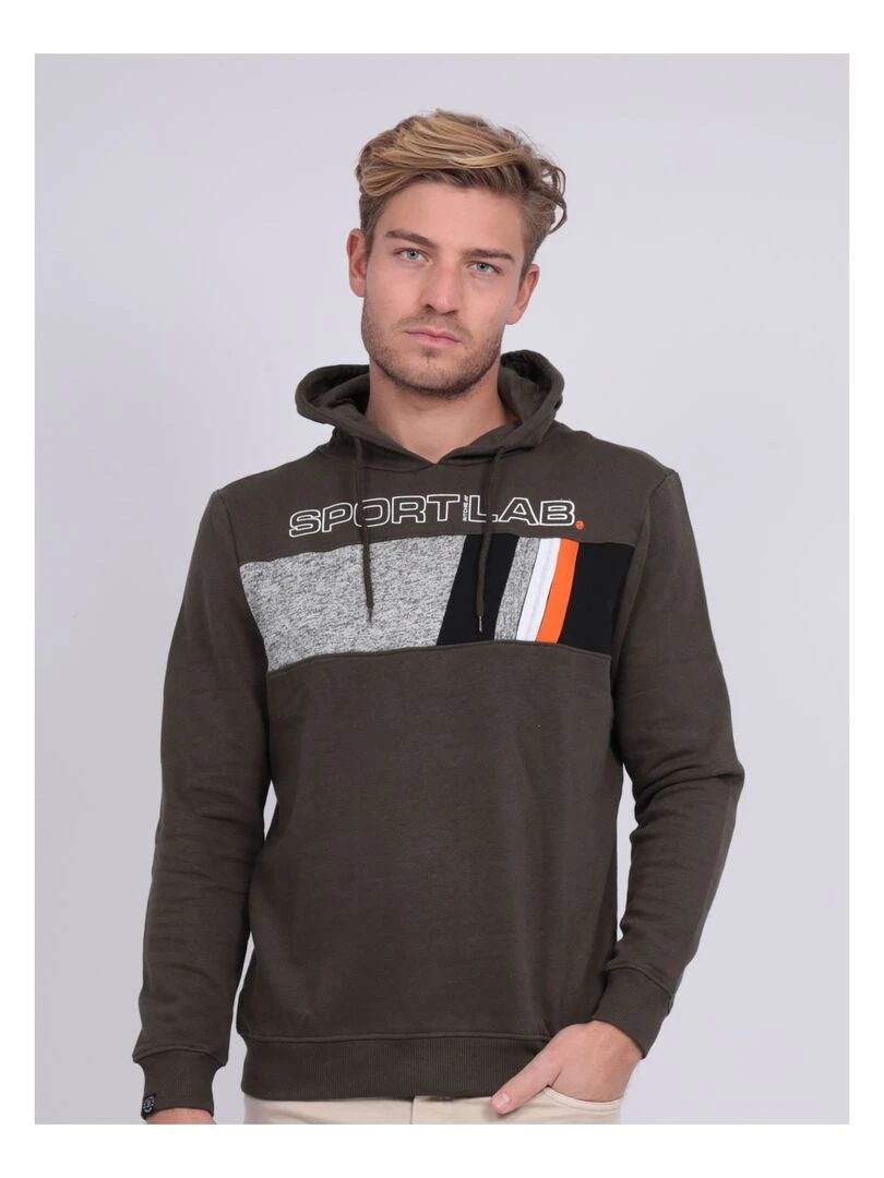Sweat capuche WODESTO Kaki