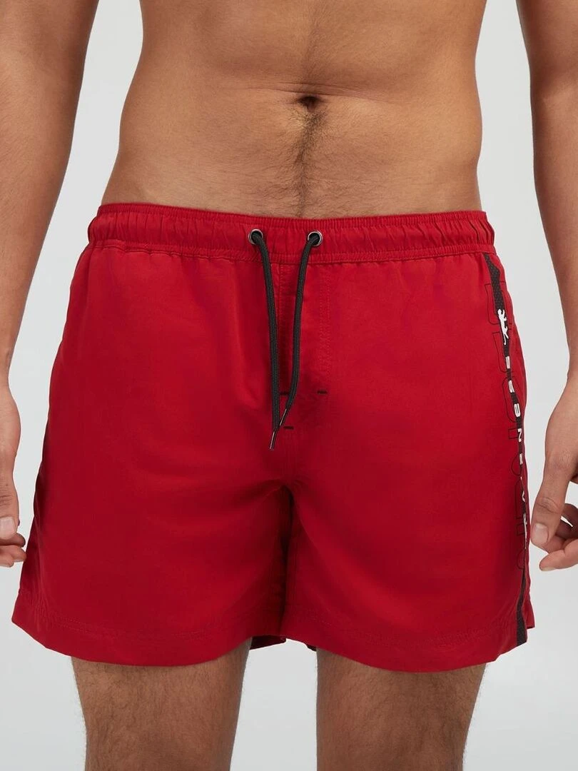 SHORT DE BAIN YAROL Airness Rouge
